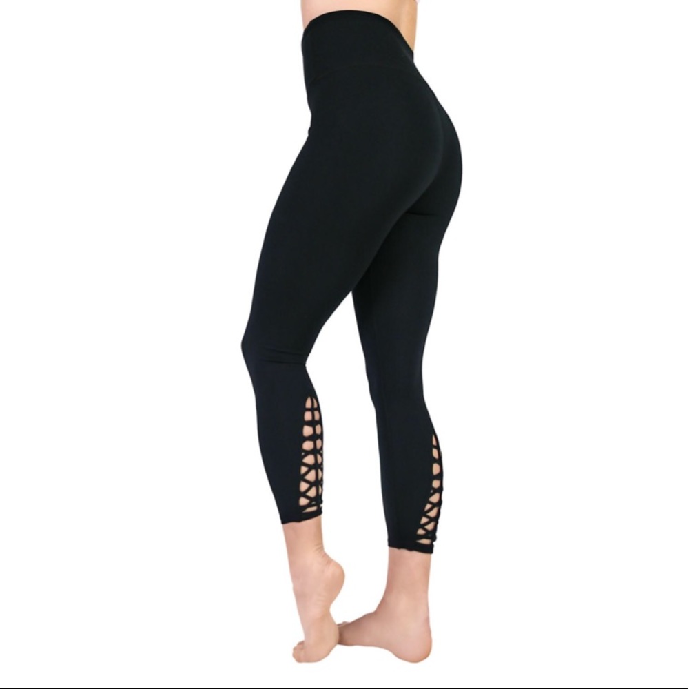 NEW Active Life High Waisted Macrame Tight S - Picture 1 of 2